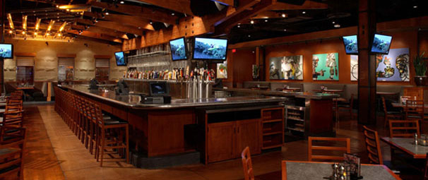 The bar at the new Yard House at Gulfstream Park has quickly proven a hot scene, from both a social and a culinary perspective. The bar at the new Yard House at Gulfstream Park has quickly proven a hot scene, from both a social and a culinary perspective.